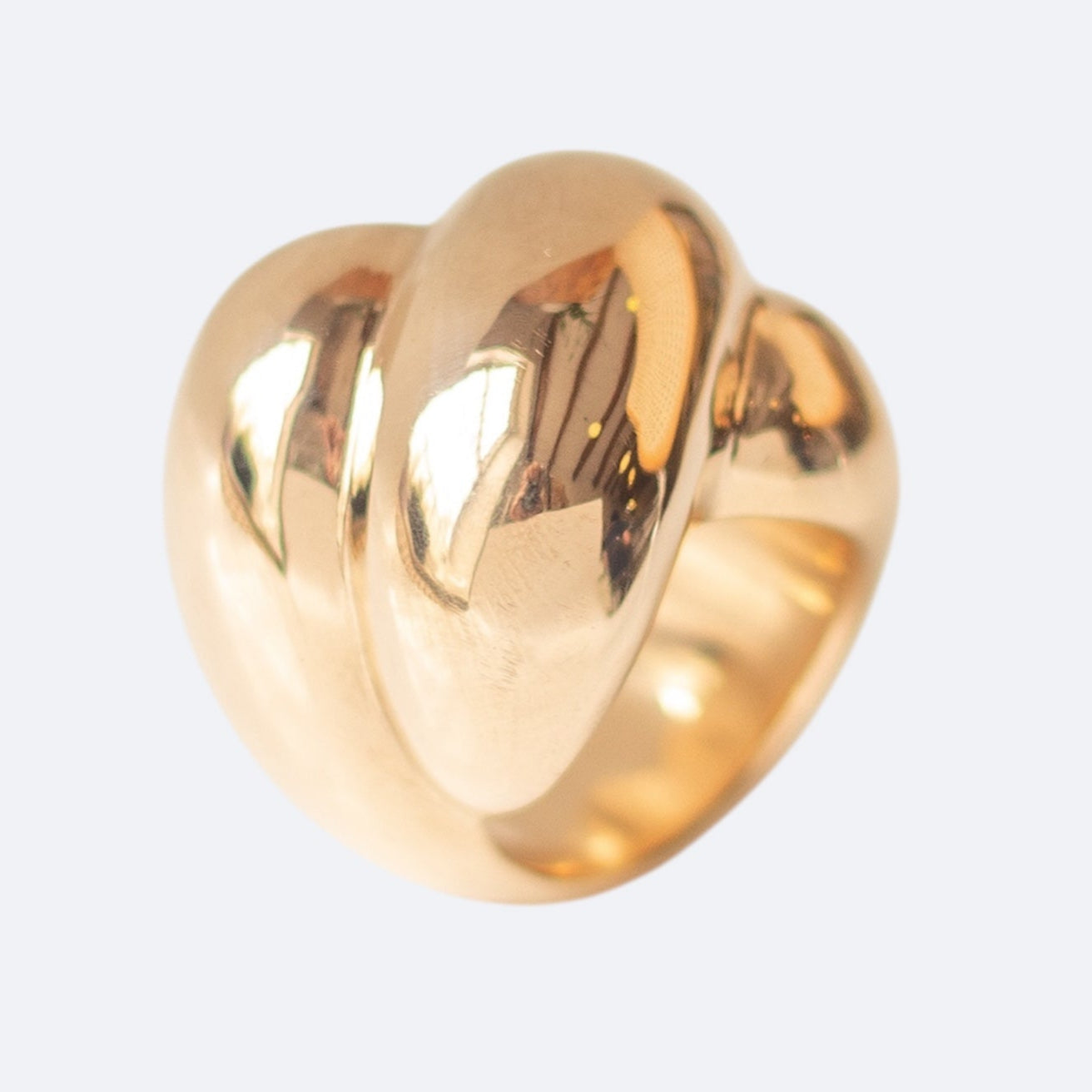 Ice Cream Ring in Bronze