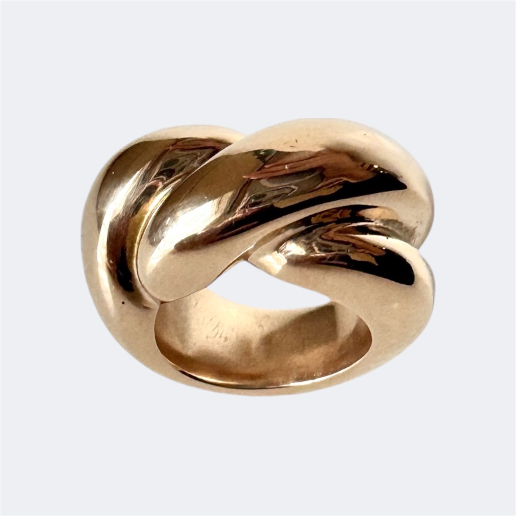 Twisted Ring in Bronze