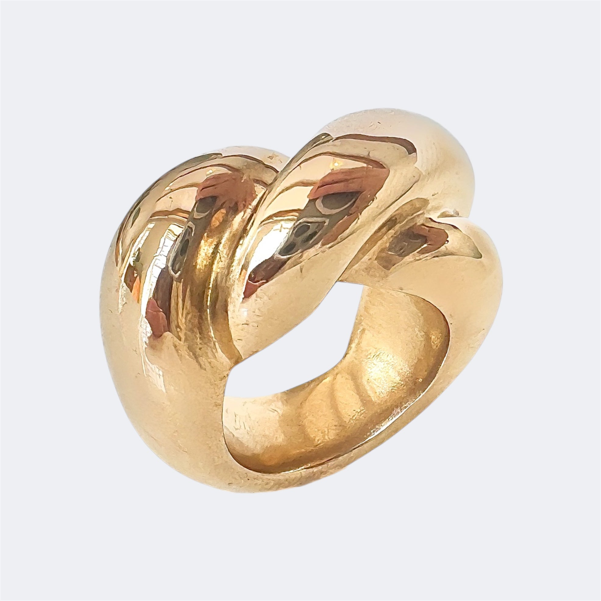 Twisted Ring in Bronze