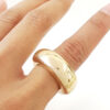 10mm Organic Ring in Bronze