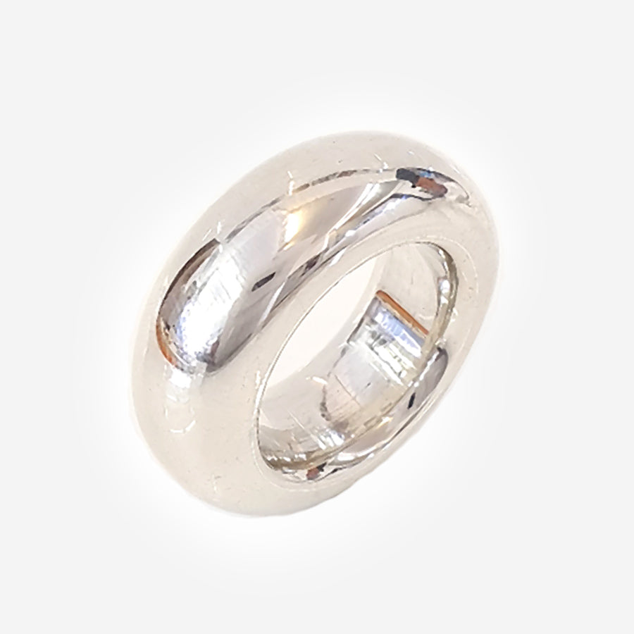 Sterling Silver Organic Ring 10mm