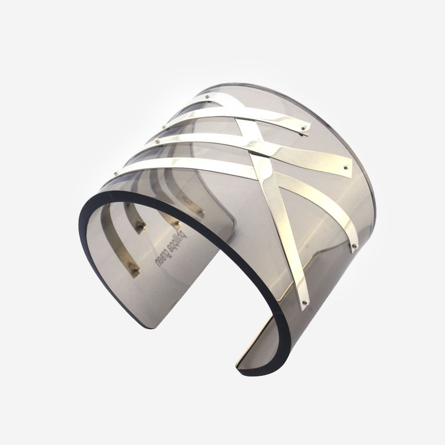 4 Sterling Silver Strip Cuff