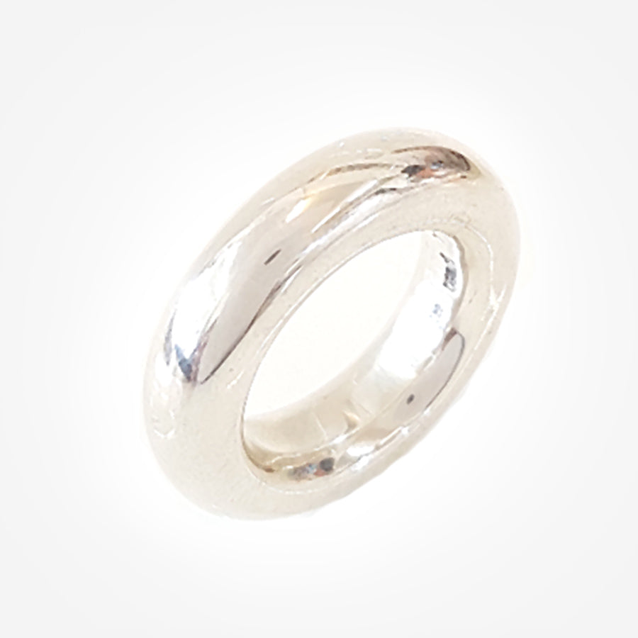 Sterling Silver Organic Ring 7mm