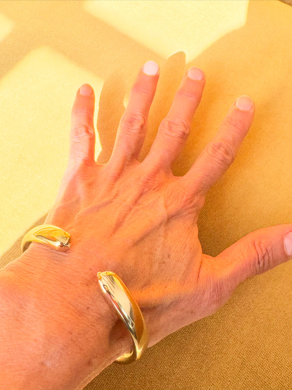 10mm Organic Bronze Cuff