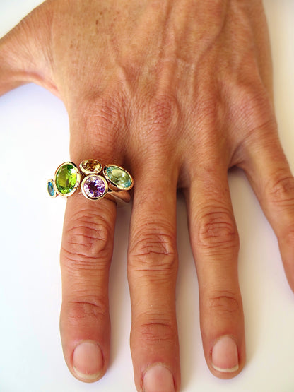 Mixed Bronze My Octopus Ring