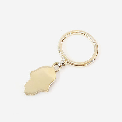 Hamsa Charm Bronze Ring 3mm