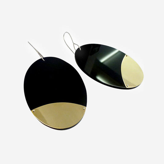 Big Oval Earrings