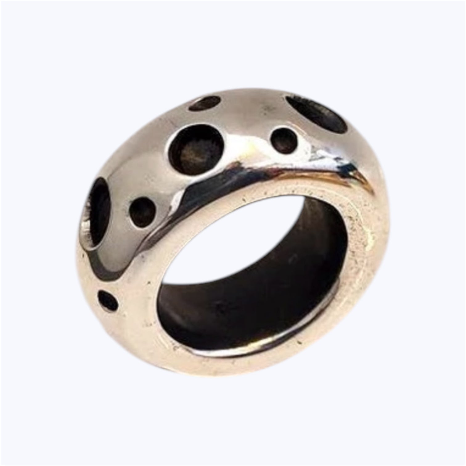 Large Orbit Ring in Sterling Silver