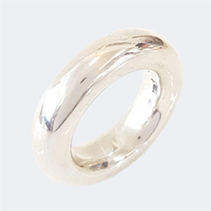 Sterling Silver Organic Ring 7mm