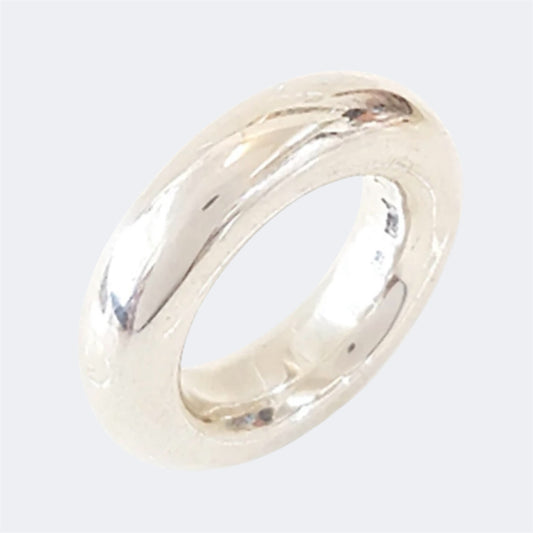 Sterling Silver Organic Ring 7mm
