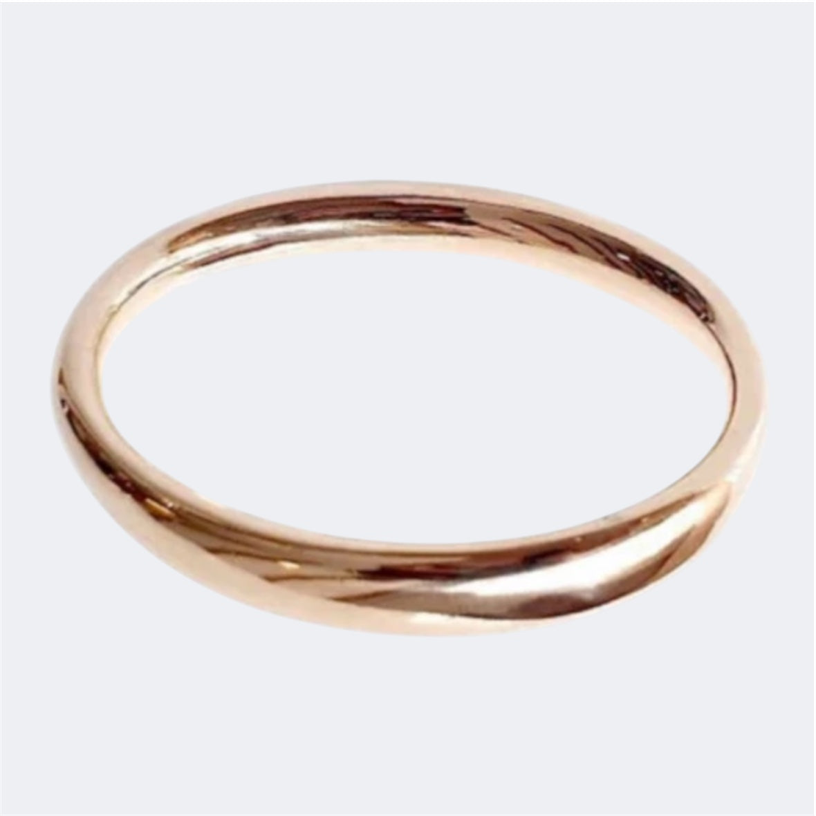 10mm Organic Bronze Bangle