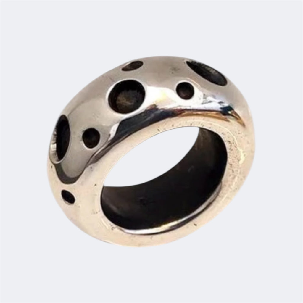 Sterling Silver Smartie Ring 10mm