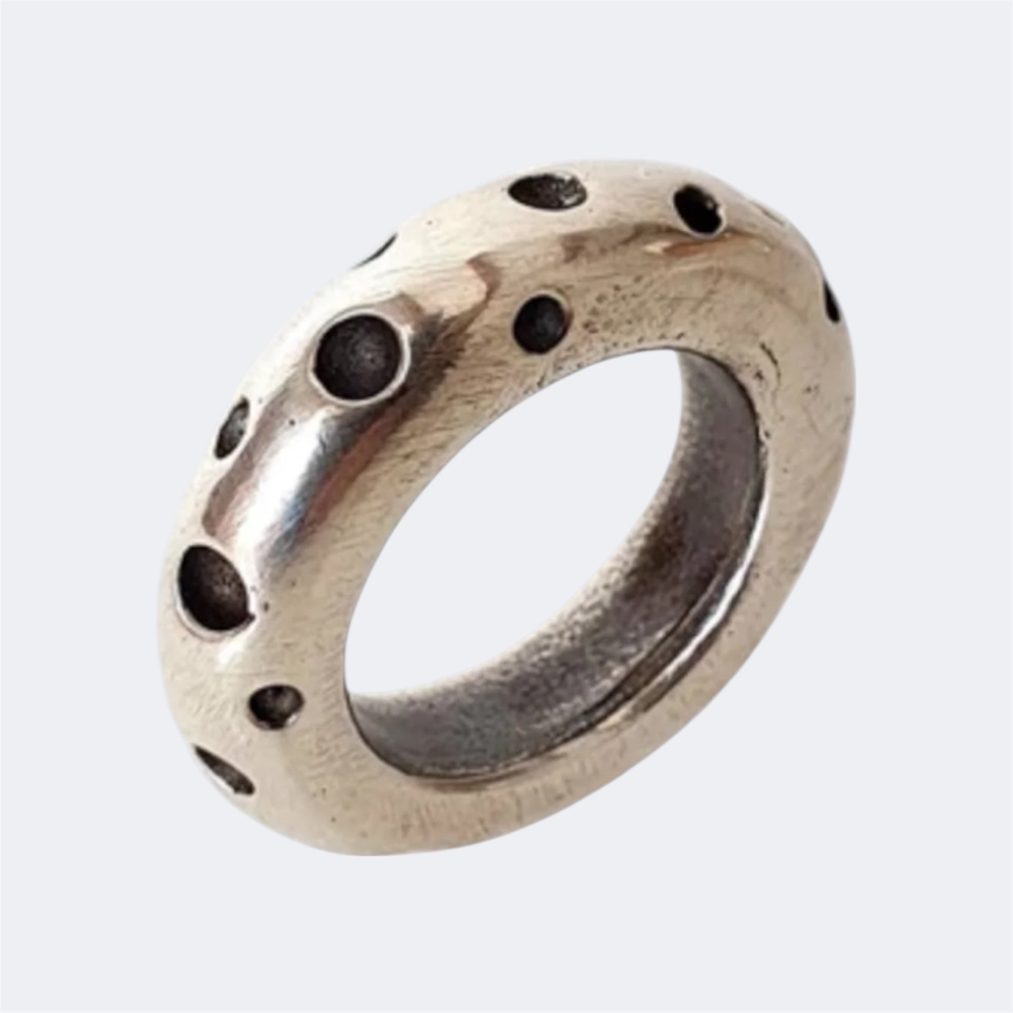 Small Orbit Ring in Sterling Silver