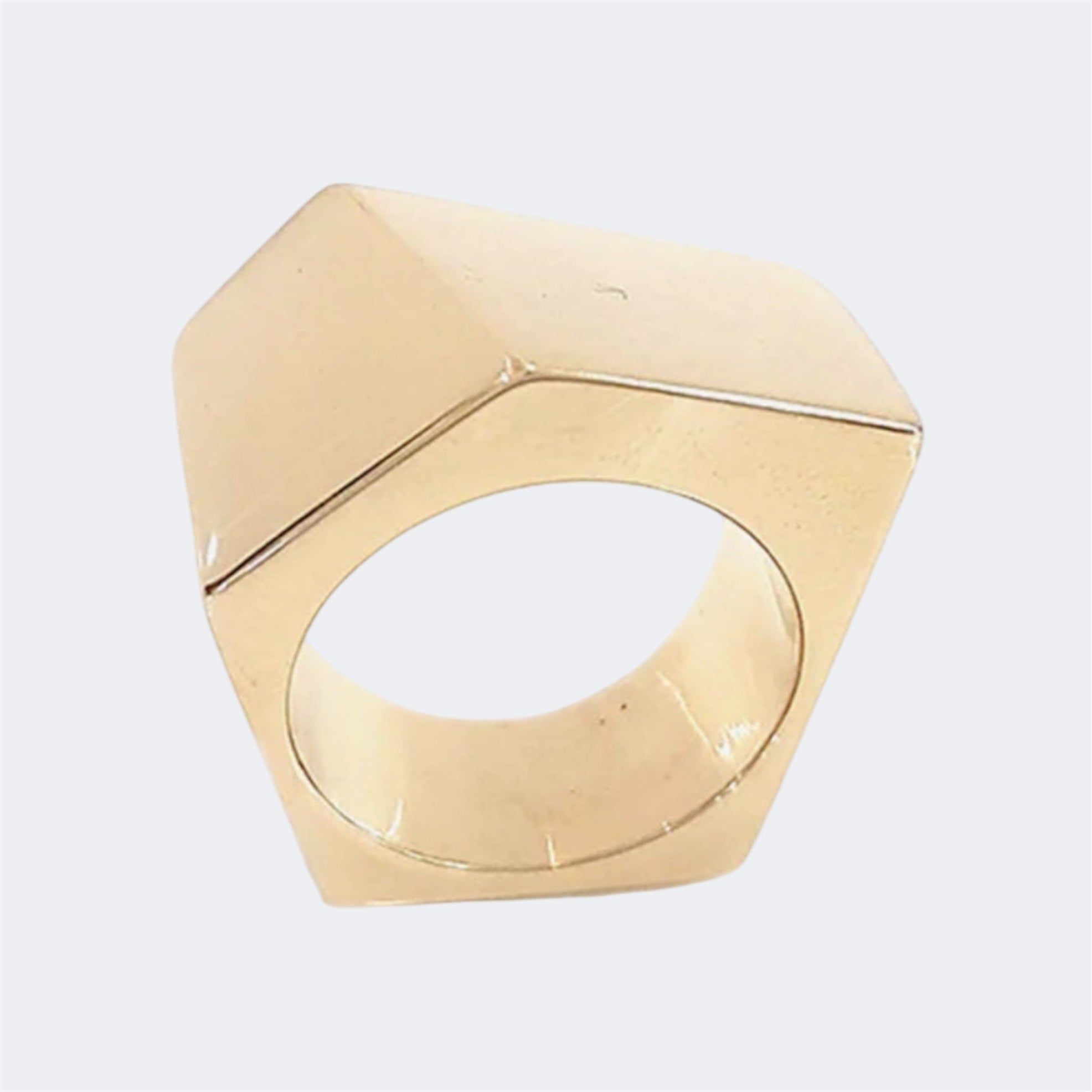 Monolith Ring in Bronze