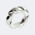 Small Scalloped Ring in Sterling Silver