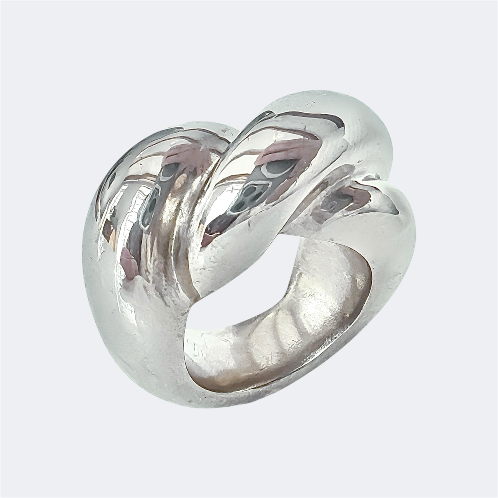 Twirly Whirly Ring in Sterling Silver