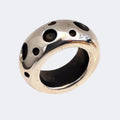 Large Smartie Ring in Sterling Silver