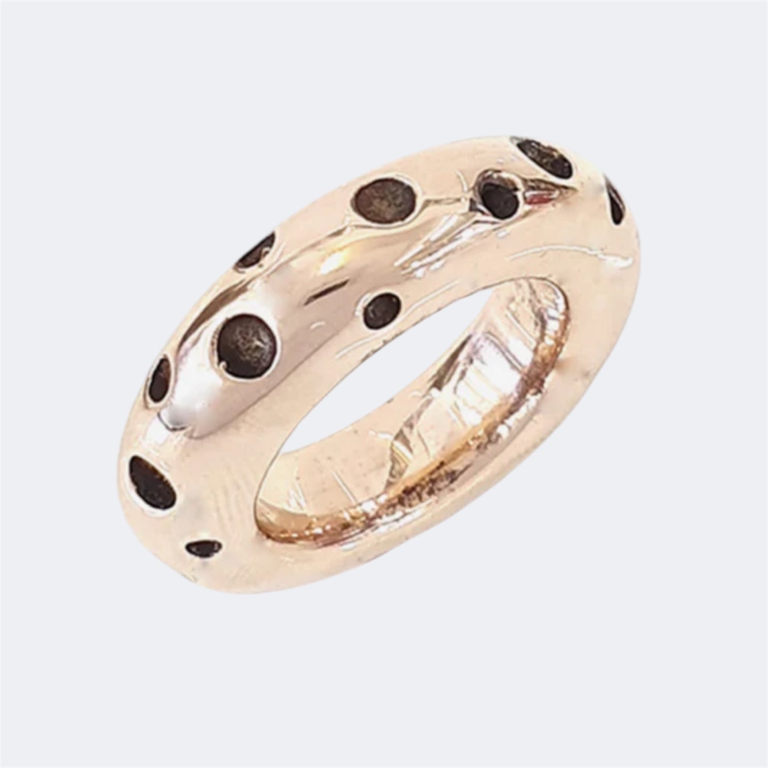 Small Orbit Ring in Bronze