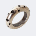 Small Smartie Ring in Sterling Silver