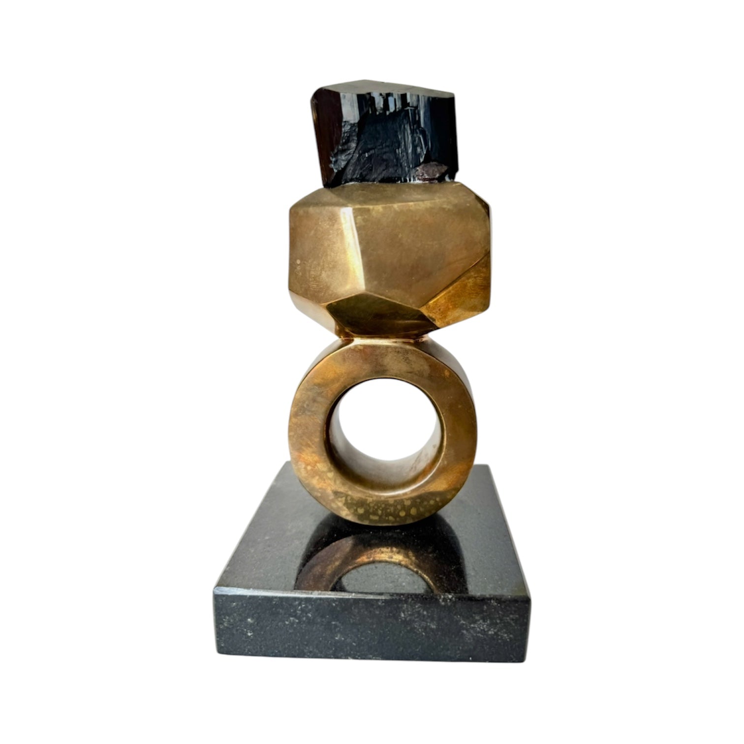 "Black Tourmaline" Sculpture