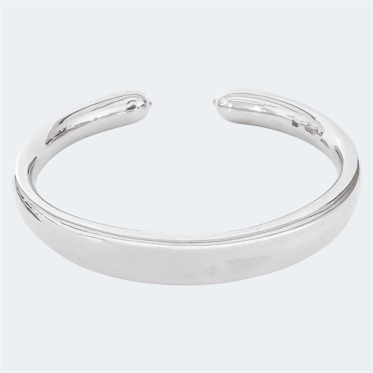 10mm Organic Sterling Silver Cuff