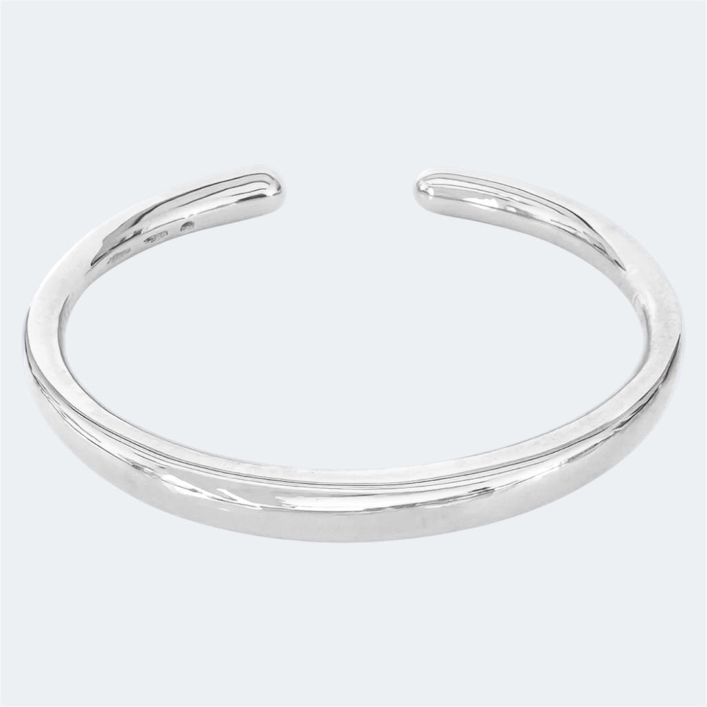 6mm Organic Sterling Silver Cuff