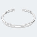 6mm Organic Sterling Silver Cuff